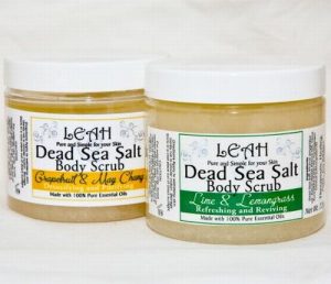 Leah Dead Sea Salt Hand & Body Scrub