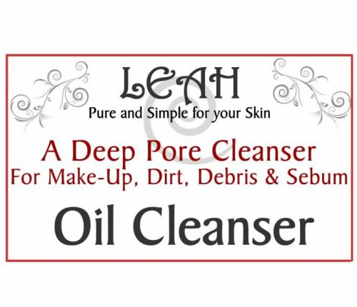 Leah Oil Cleanser for Dirt and Debris