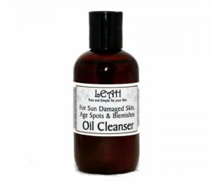 Leah Oil Cleanser for Sun Damaged Skin and Blemishes